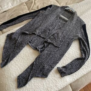 Charming Charlie Gray Shrug Open Sweater Size Medium